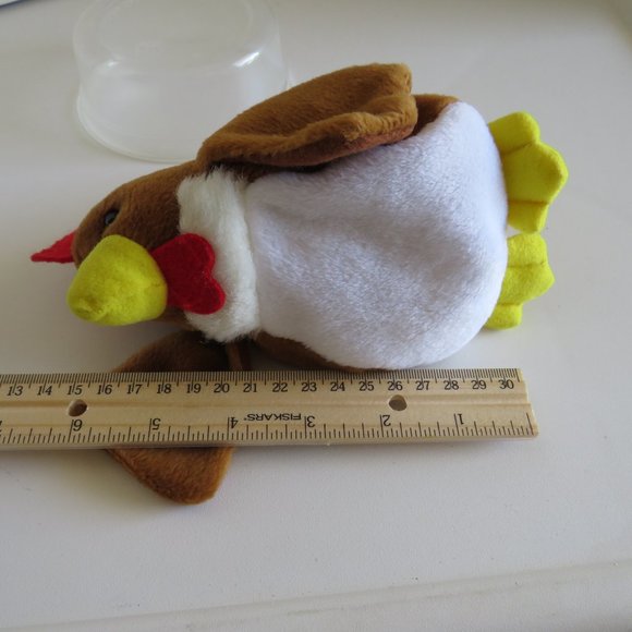 CHICKEN 6" Plush Stuffed Animal Farmhouse brown broody hen - Picture 7 of 9